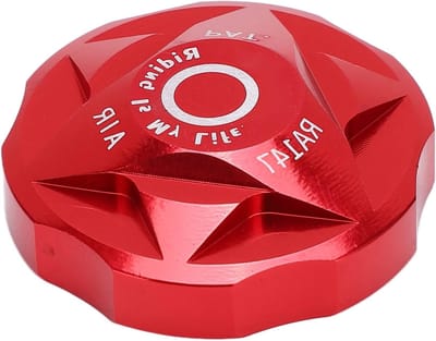 Luchtkamerhoes voor Voorvork van Fietssuspensie - Aluminium Ventielkap voor Mountainbike Accessoires