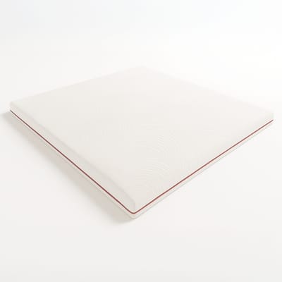 The White Stone Matras Topper 90x190 Memory Foam met 9 Verschillende Zones | Hoogte 5 cm | Pure Hypoallergeen Stof en Afneembaar | Matras Corrector Made in Italy