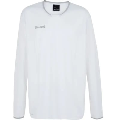 Move Shooting Shirt Lange Mouw Wit/Zilvergrijs