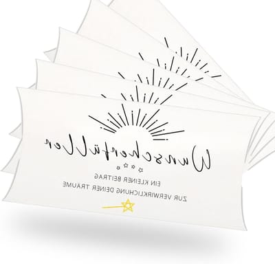 BRENZOOS- Geschenkdoos Hoogwaardige Kwaliteit - 5 Stuks - Geldgeschenkverpakking - Verjaardagen - Valentijnsdag - Milieuvriendelijk Karton - Cadeauverpakking