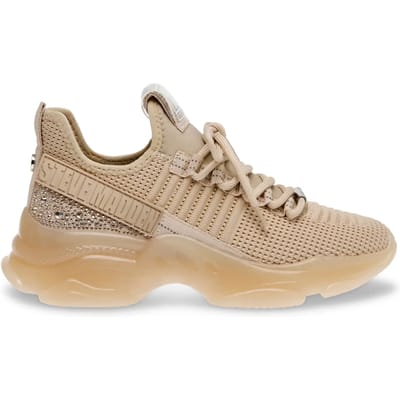 Dames Sneakers Steve Madden Maxilla-r-e Irish Cream Beige - Maat 37