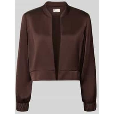 Kort korte blazer zonder sluiting