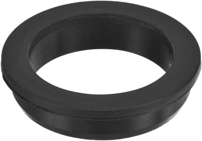 Rubberen Kabeldoorvoer 49mm ID, 60mm Boorgat, Silicone Top, Bescherming voor Draden en Kabels, Zwart