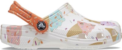Crocs Classic Ice Cream Graphic White Multi Maat 33/34 J2