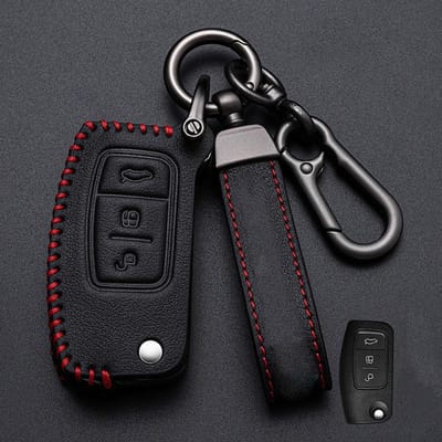 Autosleutelhoeshoes voor Ford Fiesta Focus Mondeo Falcon B-Max C-Max S-Max Eco Sport Galaxy Territory Keyless Shell Fob Protector For Ford