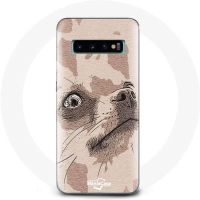 Coque pour Samsung Galaxy S10 Plus Chihuahua Race de chiens