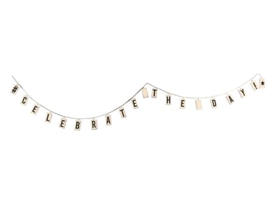Gusta lichtslinger - lichtsnoer - letters met 20 LED's