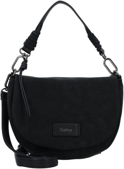 Gabor schoudertas Lida Flap Bag Top Zip Black zwart