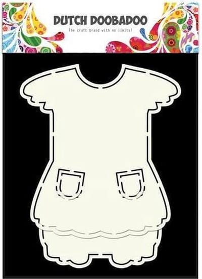 Dutch Doobadoo - Card Art - Baby dress