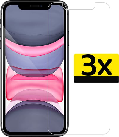 Screenprotector - Geschikt voor Apple iPhone 11 Pro - 3 Stuks - Volledige Dekking - Beschermglas - Gehard Glas - Tempered Glass - Screen Protector