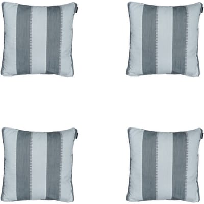 Madison - Sierkussen Banda grey - Ca. 50x50 cm - Set van 4