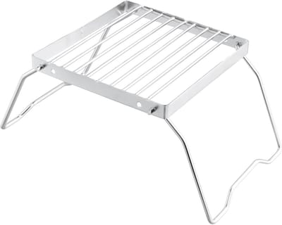 Draagbare Camping BBQ Grill Roosters voor Kampvuur en Buiten Koken