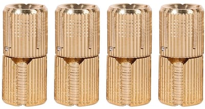 Allecto - Verborgen Messing Scharnieren - Onzichtbare Barrel Hinge - 14mm - DIY Sieraden Dozen - Hoogwaardige kwaliteit - Perfect voor knutselen - ...