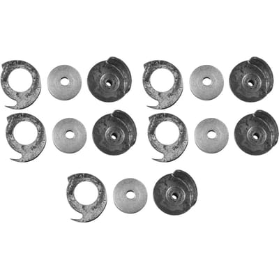 Lot de 5 supports de bobine pour machine à coudre et à réparer les chaussures