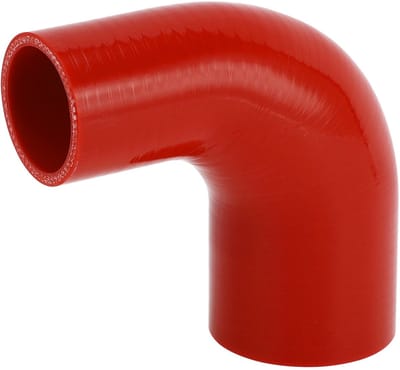 Allecto - Auto Silicone Slang - Koelslang voor Auto - Hoge Temperatuur Weerstand - Rode Kleur - Universeel - Duurzaam en Betrouwbaar