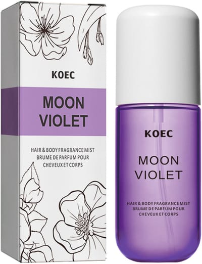 Haarparfum 50ml – Moon Violet – Bloemige & Fruitige Geur – Hair Perfume – Haarparfum - Haarmist met Castor Olie