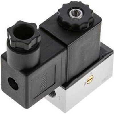 1x3/2 G1/8'' NC Magneetventiel 24V DC -0.95-10bar/-13.2-140psi Airtec