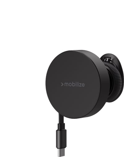 Mobilize Telefoonhouder Auto | Mobilize Magnetic Magnetisch Universeel - Zwart - Geschikt voor MagSafe opladen