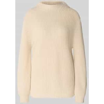 Regular fit gebreide pullover van katoenmix