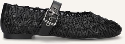 Notre-V Popper Ballerina's Dames - Zwart - Maat 37