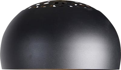 QAZQA xxl - Lampenkap - Ø 33 cm - Zwart -