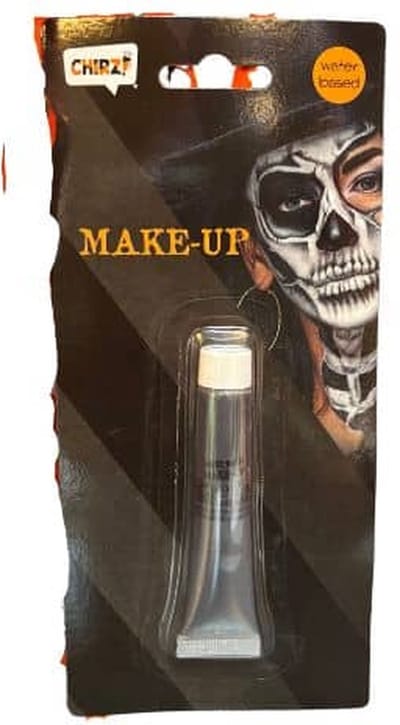 schmink, waterbasis – zwart (halloween)