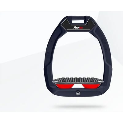 Veiligheidsstijgbeugels Endurance Bruin/Grijs/Rood Flex-On Safe-On