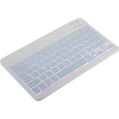 10 inch draadloos BT-toetsenbord Ultradun oplaadbaar BT-toetsenbord Compatibel met drie systemen gemengd Monochrome backlight