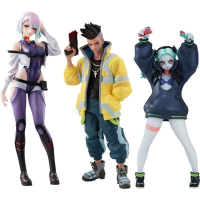 Anime Game Cyberpunk Rebecca Figuur Staand Model Speelgoed Collectie Lucy Actiefiguur David figuren Bureau Decoratie Verjaardagscadeau 16-22CM