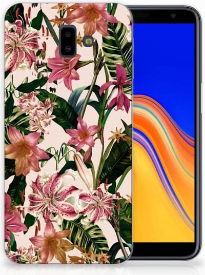 Samsung Galaxy J6 Plus (2018) TPU Case Flowers