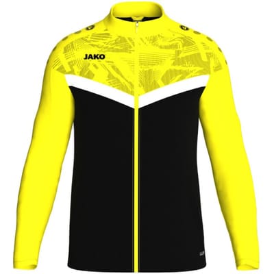 Jako Iconic Polyestervest Heren - Zwart / Zachtgeel | Maat: S
