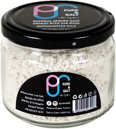 Gerookt Bronzout 500g – Natuurlijk Steenzout met Eikenhout – 84 Mineralen – Biologisch & Onbewerkt