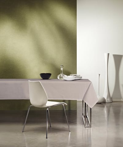 Mistral Home - TAFELKLEED - box - 150 x 250 cm - textuur - bruin- Duurzaam