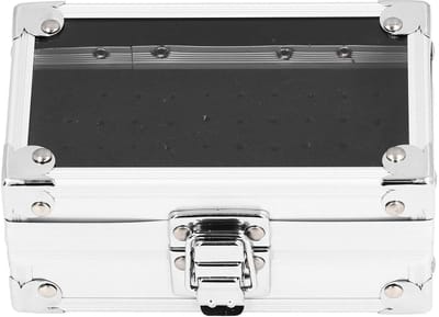 Dailygoody - Houder Voor Nagelboren - Organizer - Stofdicht - Valbestendig - Displaystandaard - Voor Nagelboren - Aluminiumlegering