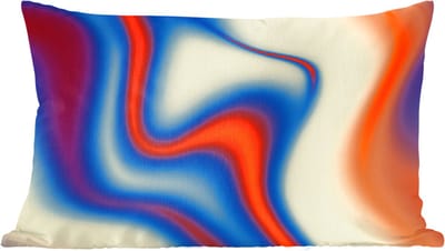 Sierkussens - Kussentjes Woonkamer - 60x40 cm - Golven - Kleurrijk - Abstract