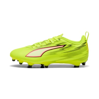 PUMA - ultra 6 play fg/ag jr - Voetbal schoen firm ground jongens - Wit
