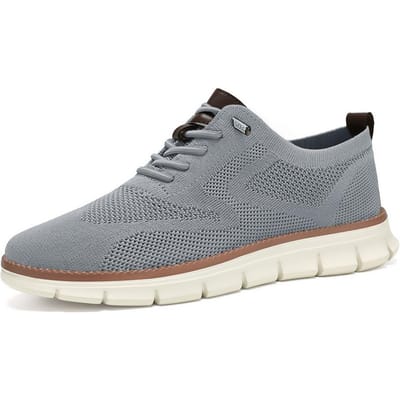 Heren Zomer Ademend Casual Schoenen Zachte Zool Lichtgewicht Sportschoenen Effen Kleur Veelzijdig Britse Stijl Papa Schoenen 41