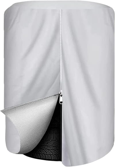 Reserveband Hoes - Opslagtas Wielen - Aanhanger Bescherming - Scheurbestendig Oxford - 110x73x73cm - Meerkleurig
