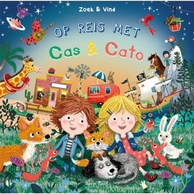 Op Reis Met Cas & Cato - Zoekboek - Zoek En Vind - Rebo International b.v.