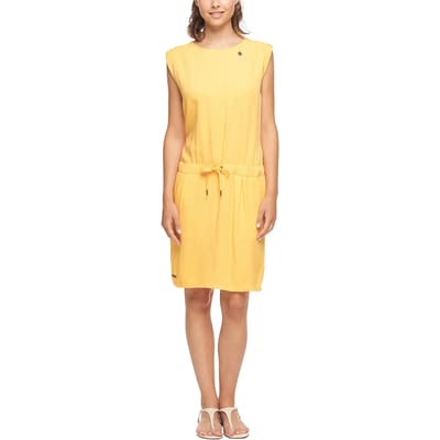 Ragwear jurk mascarpone Geel-Xs (34)