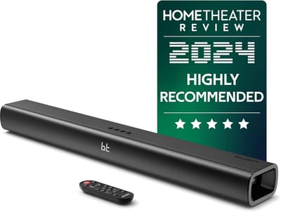 TV Soundbar - Bluetooth speaker Home cinema - Films en muziek - 140W vermogen - 81 cm - Zwart