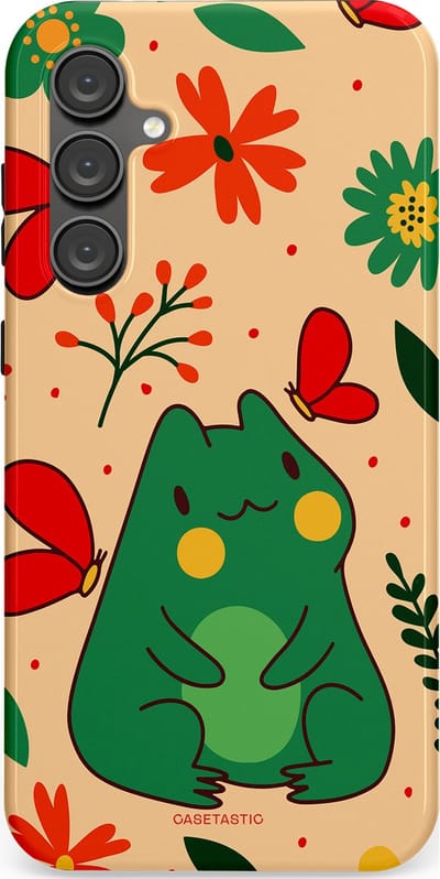 Casetastic Hoesje Geschikt voor Samsung S23 FE - Stijlvolle Beschermende Duo-layer Case - Kikkerkus