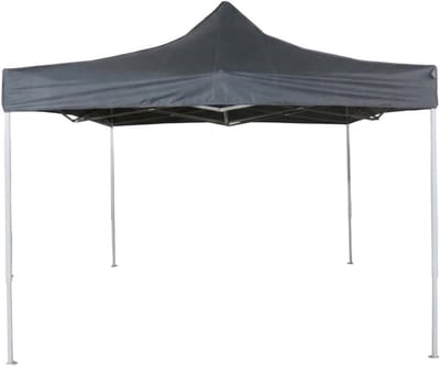 Partytent - Pop-up tent vouwtent - Feestelijke buitenactiviteiten - Snel opzetbaar - 3 x 3 meter - Antracietgrijs