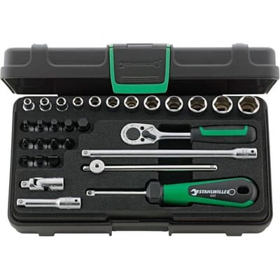 Stahlwille 40/24/6 KN 96011138 Dopsleutelset 1/4 (6,3 mm)