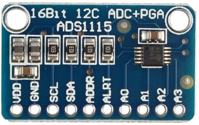 Dailygoody - Module 1115 - Programmeerbare Versterker - 4 Kanalen - Compacte Afmetingen - I2C Interface - Ideaal voor Sensoren en Data Acquisition - 1