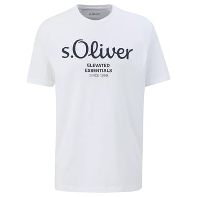 s.Oliver T-shirt Logo T-Shirt Verpakking van 4