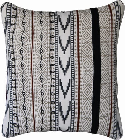 Kussenshoes | woonkamer | kussenhoes 45x45cm | kussensloop | sierkussens | cushion cover | katoen | Hand blocked print