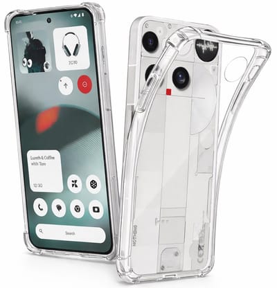 Hoesje geschikt voor Nothing Phone 3 - Shockproof Transparant Back Cover Case