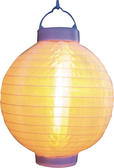 5x stuks Luxe solar lampion/lampionnen wit met realistisch vlameffect op zonne-energie 20 cm - sfeervolle zomer tuinverlichting - buitenlampionnen