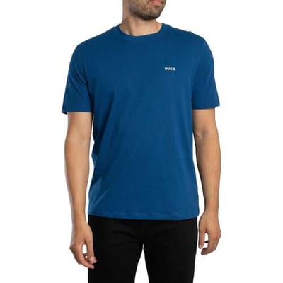 T-shirt Korte Mouw HUGO T-shirt met Dero222-logo